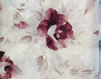 Plum floral fabric crop used as the query
